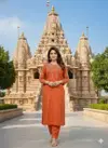 BS 139 Roman Silk Top With Bottom Dupatta Exporters In India